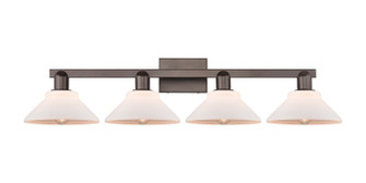 Arcadia Four Light Bath Vanity in Oil Rubbed Bronze (405|716-4W-OB-G131)