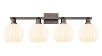 Arcadia Four Light Bath Vanity in Oil Rubbed Bronze (405|716-4W-OB-G1217-8WV)