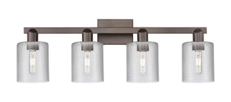 Arcadia Four Light Bath Vanity in Oil Rubbed Bronze (405|716-4W-OB-G112)