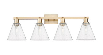 Arcadia Four Light Bath Vanity in Champagne Bronze (405|716-4W-CB-GBC-84)