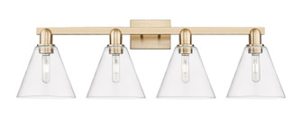 Arcadia Four Light Bath Vanity in Champagne Bronze (405|716-4W-CB-GBC-82)