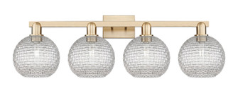 Arcadia Four Light Bath Vanity in Champagne Bronze (405|716-4W-CB-G122C-8CL)