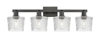 Arcadia Four Light Bath Vanity in Matte Black (405|716-4W-BK-G402)