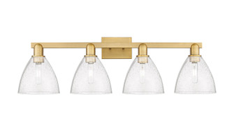 Arcadia Four Light Bath Vanity in Brushed Brass (405|716-4W-BB-GBD-754)