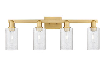 Arcadia Four Light Bath Vanity in Brushed Brass (405|716-4W-BB-G804)