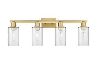 Arcadia Four Light Bath Vanity in Brushed Brass (405|716-4W-BB-G802)