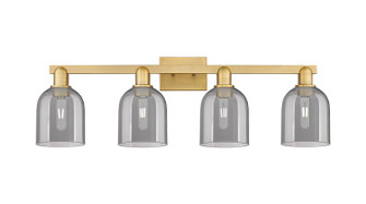 Arcadia Four Light Bath Vanity in Brushed Brass (405|716-4W-BB-G558-6SM)