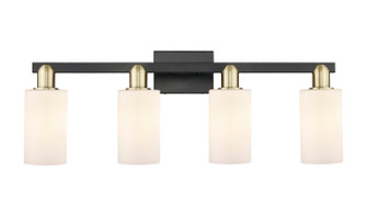 Arcadia Four Light Bath Vanity in Black Antique Brass (405|716-4W-BAB-G801)