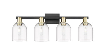 Arcadia Four Light Bath Vanity in Black Antique Brass (405|716-4W-BAB-G558-6CL)