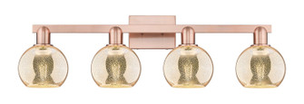Arcadia Four Light Bath Vanity in Antique Copper (405|716-4W-AC-G128-6)