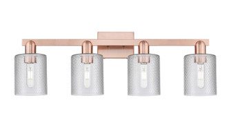 Arcadia Four Light Bath Vanity in Antique Copper (405|716-4W-AC-G112)