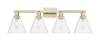 Arcadia Four Light Bath Vanity in Antique Brass (405|716-4W-AB-GBC-82)