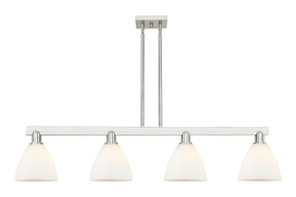 Arcadia Four Light Island Pendant in Brushed Satin Nickel (405|716-4I-SN-GBD-751)