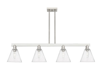 Arcadia Four Light Island Pendant in Brushed Satin Nickel (405|716-4I-SN-GBC-84)