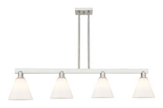 Arcadia Four Light Island Pendant in Brushed Satin Nickel (405|716-4I-SN-GBC-81)