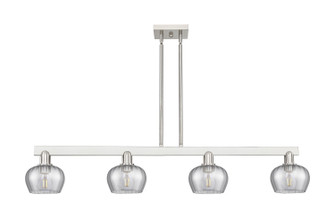 Arcadia Four Light Island Pendant in Brushed Satin Nickel (405|716-4I-SN-G93)