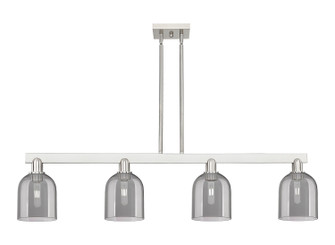 Arcadia Four Light Island Pendant in Brushed Satin Nickel (405|716-4I-SN-G558-6SM)