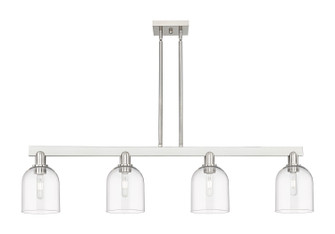 Arcadia Four Light Island Pendant in Brushed Satin Nickel (405|716-4I-SN-G558-6CL)