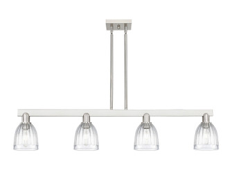 Arcadia Four Light Island Pendant in Brushed Satin Nickel (405|716-4I-SN-G442)