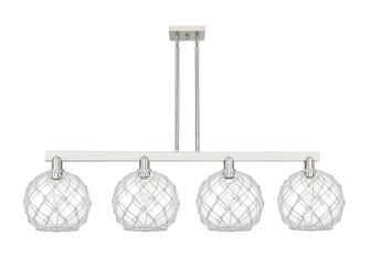 Arcadia Four Light Island Pendant in Brushed Satin Nickel (405|716-4I-SN-G122-10RW)