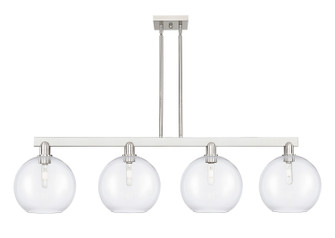 Arcadia Four Light Island Pendant in Brushed Satin Nickel (405|716-4I-SN-G122-10)