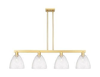Arcadia Four Light Island Pendant in Satin Gold (405|716-4I-SG-GBD-94)