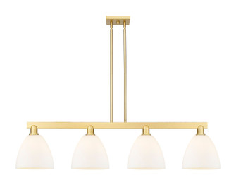 Arcadia Four Light Island Pendant in Satin Gold (405|716-4I-SG-GBD-91)