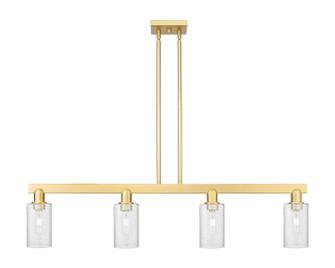 Arcadia Four Light Island Pendant in Satin Gold (405|716-4I-SG-G804)