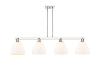 Arcadia Four Light Island Pendant in Polished Nickel (405|716-4I-PN-GBD-91)