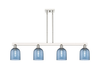 Arcadia Four Light Island Pendant in Polished Nickel (405|716-4I-PN-G558-6BL)
