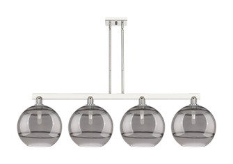Arcadia Four Light Island Pendant in Polished Nickel (405|716-4I-PN-G556-12SM)