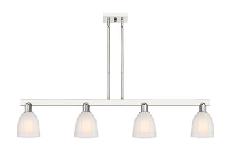 Arcadia Four Light Island Pendant in Polished Nickel (405|716-4I-PN-G441)