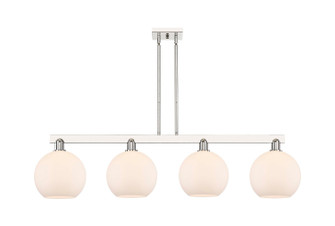 Arcadia Four Light Island Pendant in Polished Nickel (405|716-4I-PN-G121-10)