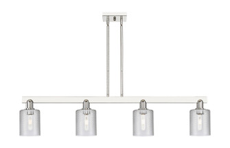 Arcadia Four Light Island Pendant in Polished Nickel (405|716-4I-PN-G112)