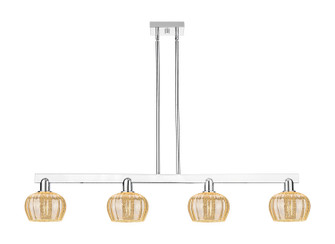 Arcadia Four Light Island Pendant in Polished Chrome (405|716-4I-PC-G96)