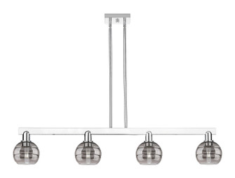 Arcadia Four Light Island Pendant in Polished Chrome (405|716-4I-PC-G556-6SM)