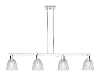 Arcadia Four Light Island Pendant in Polished Chrome (405|716-4I-PC-G382)