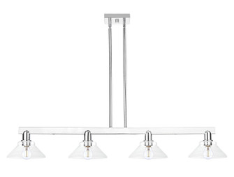 Arcadia Four Light Island Pendant in Polished Chrome (405|716-4I-PC-G132)
