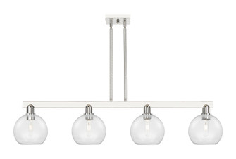 Arcadia Four Light Island Pendant in Polished Chrome (405|716-4I-PC-G122-8)