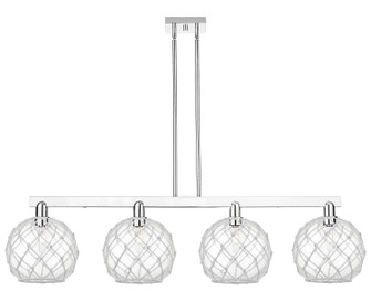 Arcadia Four Light Island Pendant in Polished Chrome (405|716-4I-PC-G122-10RW)