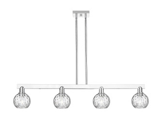 Arcadia Four Light Island Pendant in Polished Chrome (405|716-4I-PC-G1215-6)