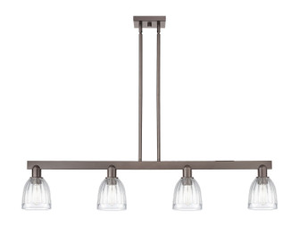 Arcadia Four Light Island Pendant in Oil Rubbed Bronze (405|716-4I-OB-G442)