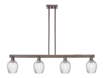 Arcadia Four Light Island Pendant in Oil Rubbed Bronze (405|716-4I-OB-G292)