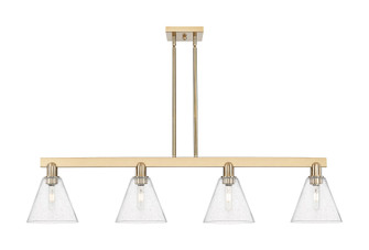 Arcadia Four Light Island Pendant in Champagne Bronze (405|716-4I-CB-GBC-84)
