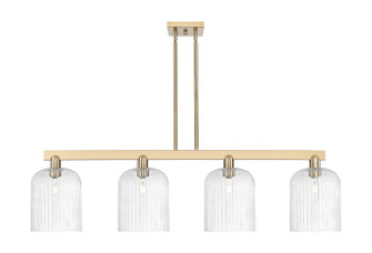Arcadia Four Light Island Pendant in Champagne Bronze (405|716-4I-CB-G559-8SDY)