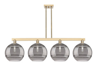 Arcadia Four Light Island Pendant in Champagne Bronze (405|716-4I-CB-G556-12SM)