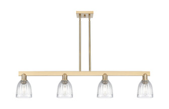 Arcadia Four Light Island Pendant in Champagne Bronze (405|716-4I-CB-G442)