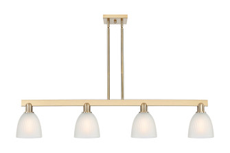 Arcadia Four Light Island Pendant in Champagne Bronze (405|716-4I-CB-G381)