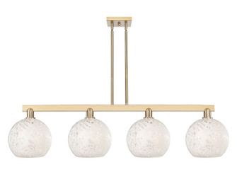Arcadia Four Light Island Pendant in Champagne Bronze (405|716-4I-CB-G1216-10WM)