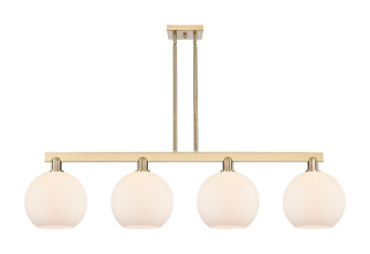 Arcadia Four Light Island Pendant in Champagne Bronze (405|716-4I-CB-G121-10)